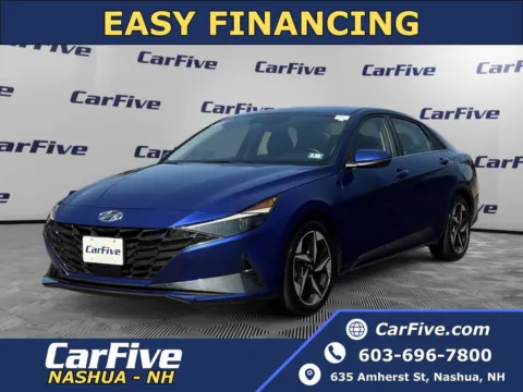 Blue 2022 Hyundai Elantra Limited for sale in Nashua, NH