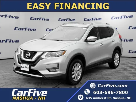 Silver 2017 Nissan Rogue SV for sale in Nashua, NH