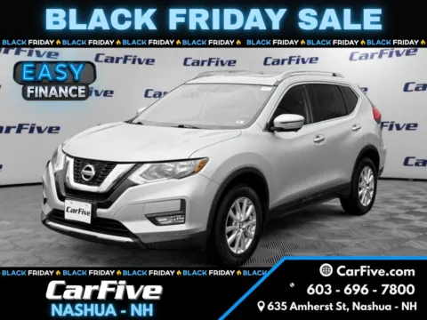 Silver 2017 Nissan Rogue SV for sale in Nashua, NH