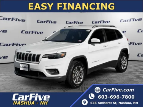 White 2019 Jeep Cherokee Latitude Plus for sale in Nashua, NH