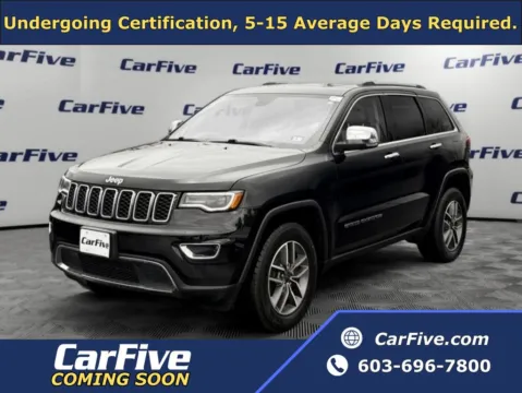 Black 2021 Jeep Grand Cherokee Limited for sale in Nashua, NH