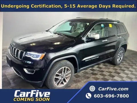 Black 2021 Jeep Grand Cherokee Limited for sale in Nashua, NH