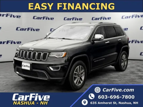 Black 2021 Jeep Grand Cherokee Limited for sale in Nashua, NH