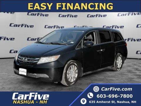 Black 2016 Honda Odyssey EX-L for sale in Nashua, NH