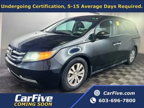 Black 2016 Honda Odyssey EX-L for sale in Nashua, NH