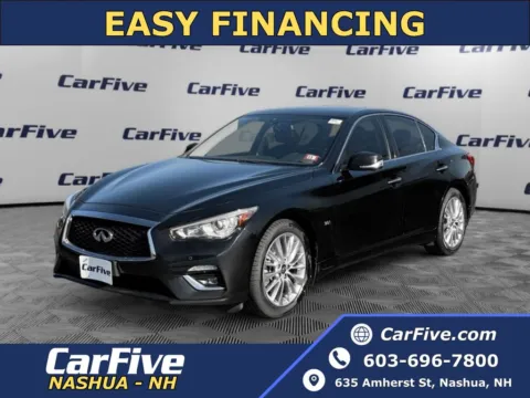 Black 2020 INFINITI Q50 3.0t LUXE for sale in Nashua, NH