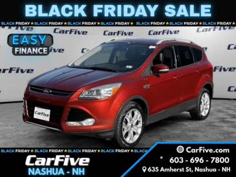 Orange 2014 Ford Escape Titanium for sale in Nashua, NH