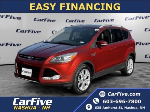 Orange 2014 Ford Escape Titanium for sale in Nashua, NH