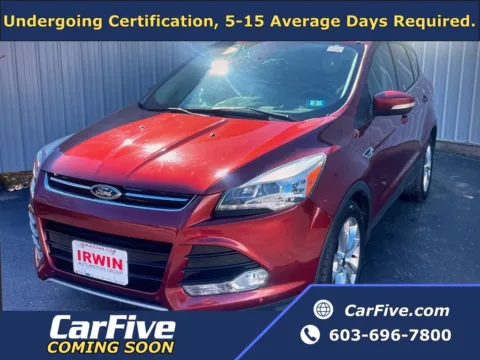 Orange 2014 Ford Escape Titanium for sale in Nashua, NH