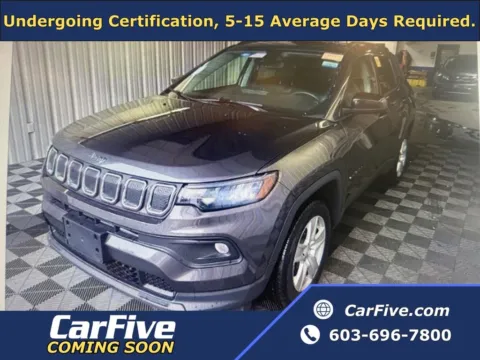 Gray 2022 Jeep Compass Latitude for sale in Nashua, NH
