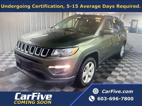 Green 2019 Jeep Compass Latitude for sale in Nashua, NH