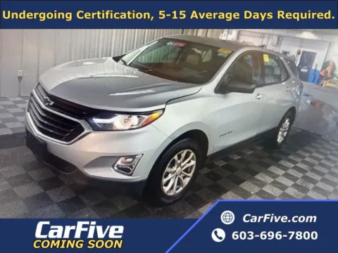 Silver 2018 Chevrolet Equinox LS for sale in Nashua, NH