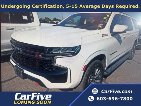 White 2022 Chevrolet Suburban Z71 for sale in Nashua, NH