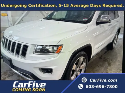 White 2014 Jeep Grand Cherokee Limited for sale in Nashua, NH