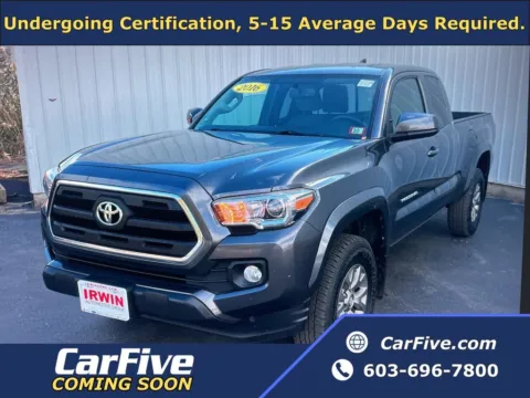 Gray 2016 Toyota Tacoma SR5 for sale in Nashua, NH