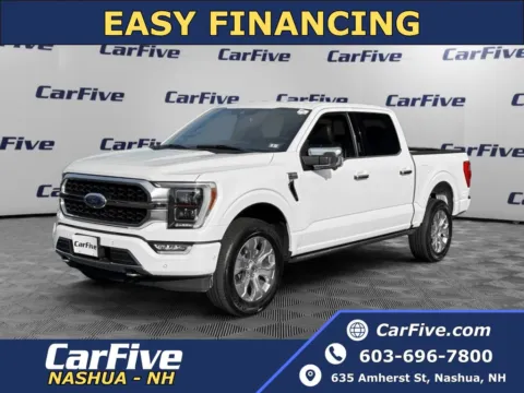 White 2022 Ford F-150 Platinum for sale in Nashua, NH