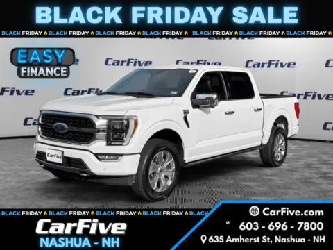 White 2022 Ford F-150 Platinum for sale in Nashua, NH