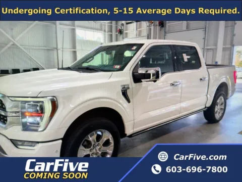 White 2022 Ford F-150 Platinum for sale in Nashua, NH