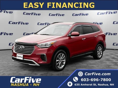 Red 2017 Hyundai Santa Fe SE for sale in Nashua, NH