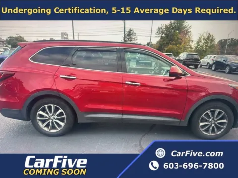 Red 2017 Hyundai Santa Fe SE for sale in Nashua, NH