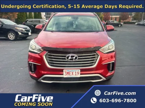 Red 2017 Hyundai Santa Fe SE for sale in Nashua, NH