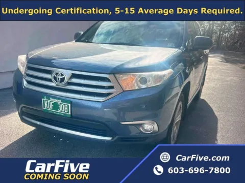 Gray 2013 Toyota Highlander Limited for sale in Nashua, NH