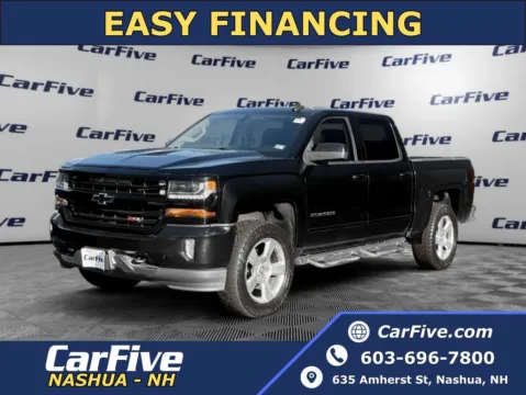 Black 2017 Chevrolet Silverado 1500 LT for sale in Nashua, NH