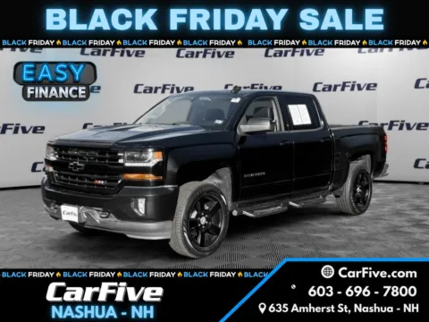 Black 2017 Chevrolet Silverado 1500 LT for sale in Nashua, NH