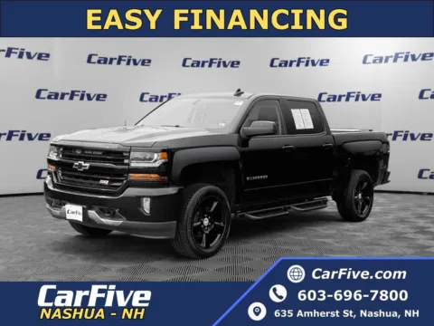 Black 2017 Chevrolet Silverado 1500 LT for sale in Nashua, NH