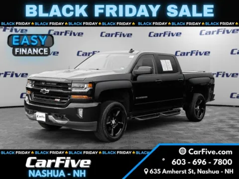 Black 2017 Chevrolet Silverado 1500 LT for sale in Nashua, NH
