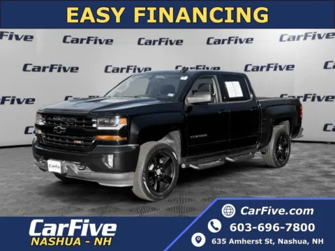 Black 2017 Chevrolet Silverado 1500 LT for sale in Nashua, NH