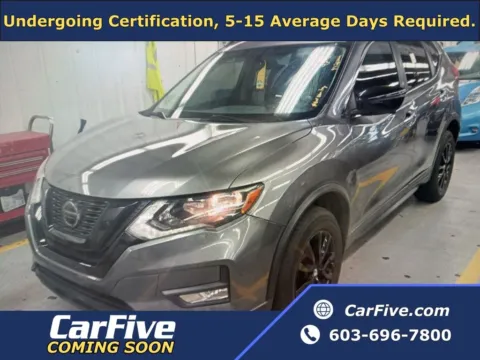 Gray 2018 Nissan Rogue SV for sale in Nashua, NH