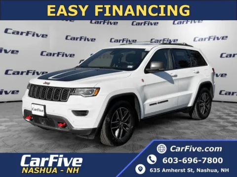 White 2018 Jeep Grand Cherokee Trailhawk for sale in Nashua, NH