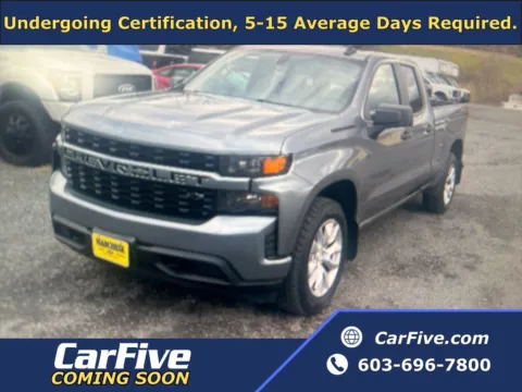 Gray 2020 Chevrolet Silverado 1500 Custom for sale in Nashua, NH