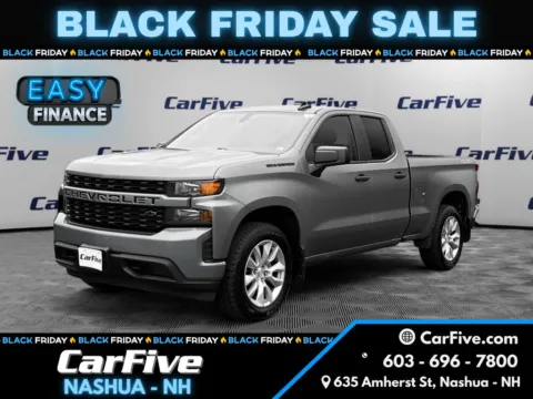 Gray 2020 Chevrolet Silverado 1500 Custom for sale in Nashua, NH