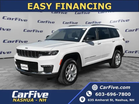 White 2022 Jeep Grand Cherokee L Limited for sale in Nashua, NH