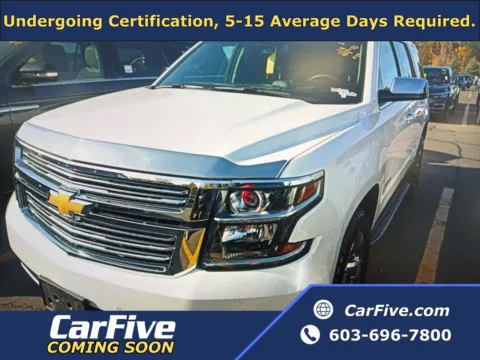 White 2019 Chevrolet Tahoe Premier for sale in Nashua, NH