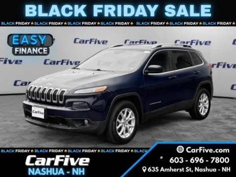 Blue 2016 Jeep Cherokee Latitude for sale in Nashua, NH