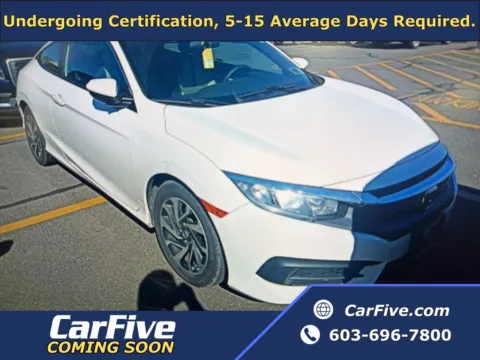White 2018 Honda Civic LX-P for sale in Nashua, NH