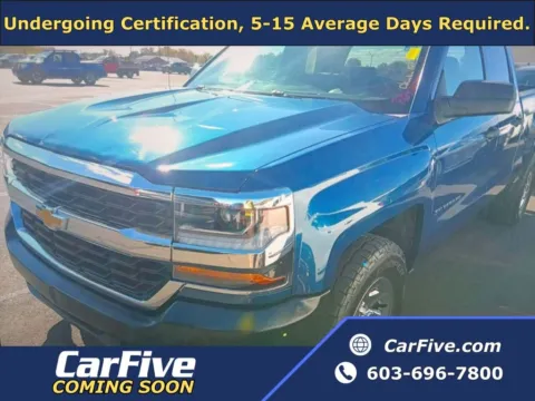 Blue 2019 Chevrolet Silverado 1500 LD WT for sale in Nashua, NH