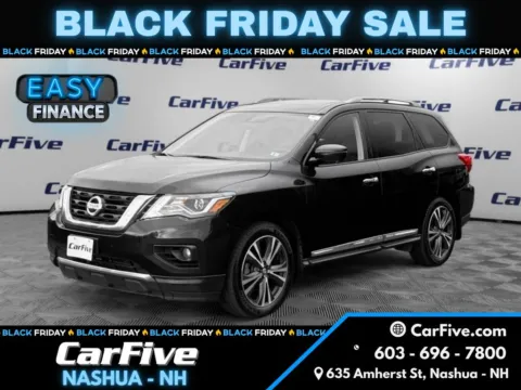 Black 2020 Nissan Pathfinder Platinum for sale in Nashua, NH