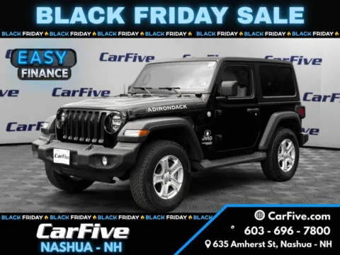 Black 2019 Jeep Wrangler Sport S for sale in Nashua, NH