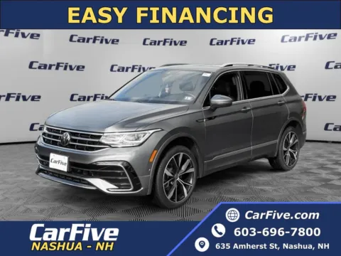 Gray 2022 Volkswagen Tiguan 2.0T SEL R-Line for sale in Nashua, NH