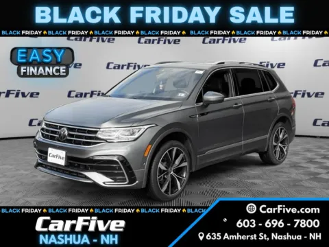Gray 2022 Volkswagen Tiguan 2.0T SEL R-Line for sale in Nashua, NH