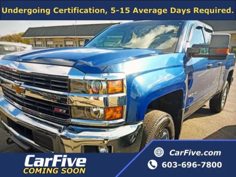 Blue 2017 Chevrolet Silverado 2500HD LT for sale in Nashua, NH