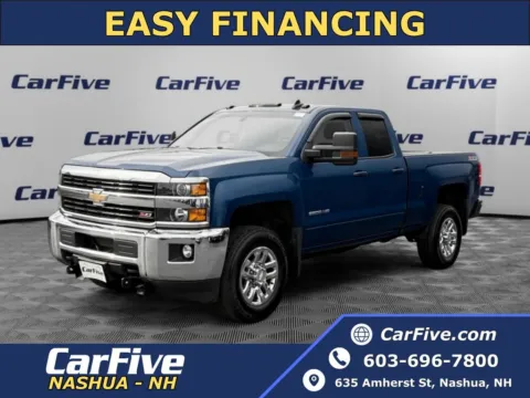 Blue 2017 Chevrolet Silverado 2500HD LT for sale in Nashua, NH