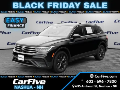 Black 2022 Volkswagen Tiguan 2.0T SE for sale in Nashua, NH