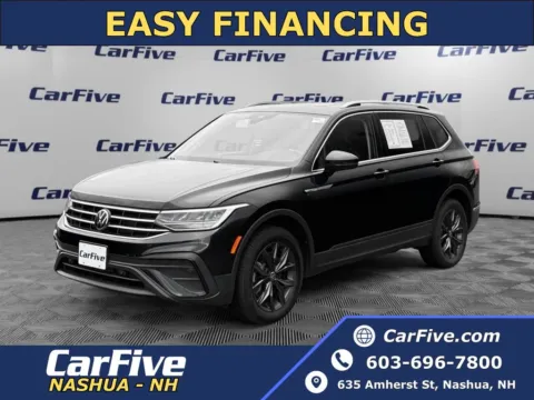 Black 2022 Volkswagen Tiguan 2.0T SE for sale in Nashua, NH