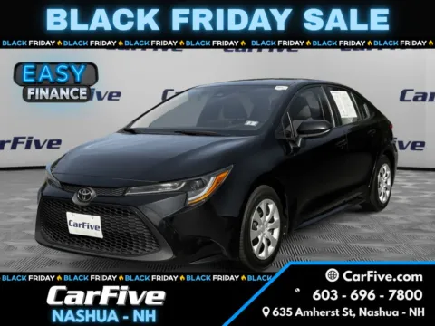 Black 2022 Toyota Corolla LE for sale in Nashua, NH