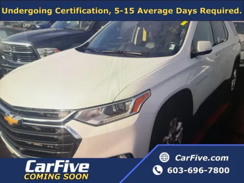 White 2021 Chevrolet Traverse LT Leather for sale in Nashua, NH